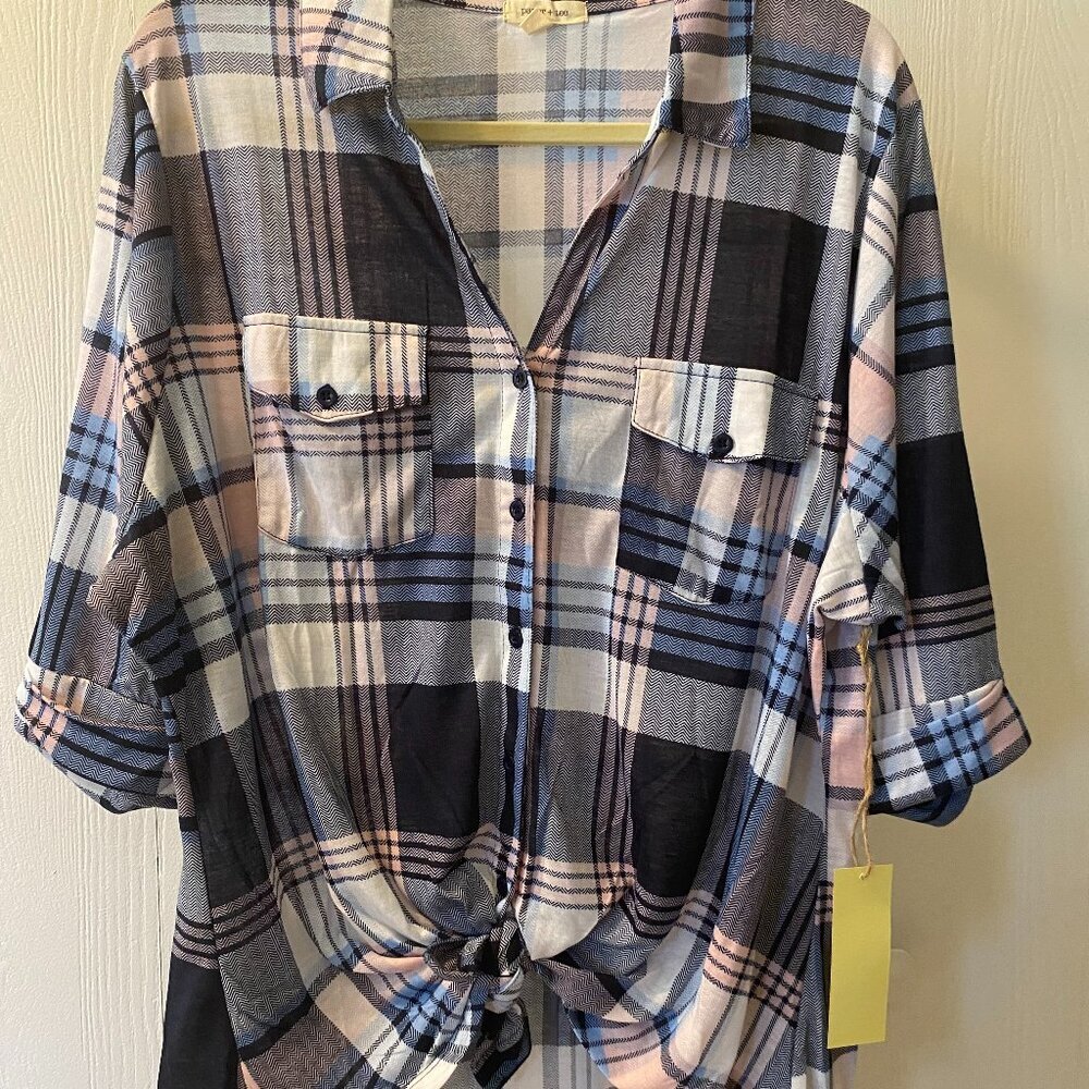 NWT Paper and Tee Women's Flannel